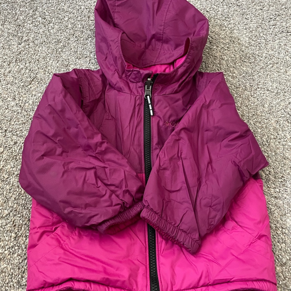 Girls Columbia snow suit